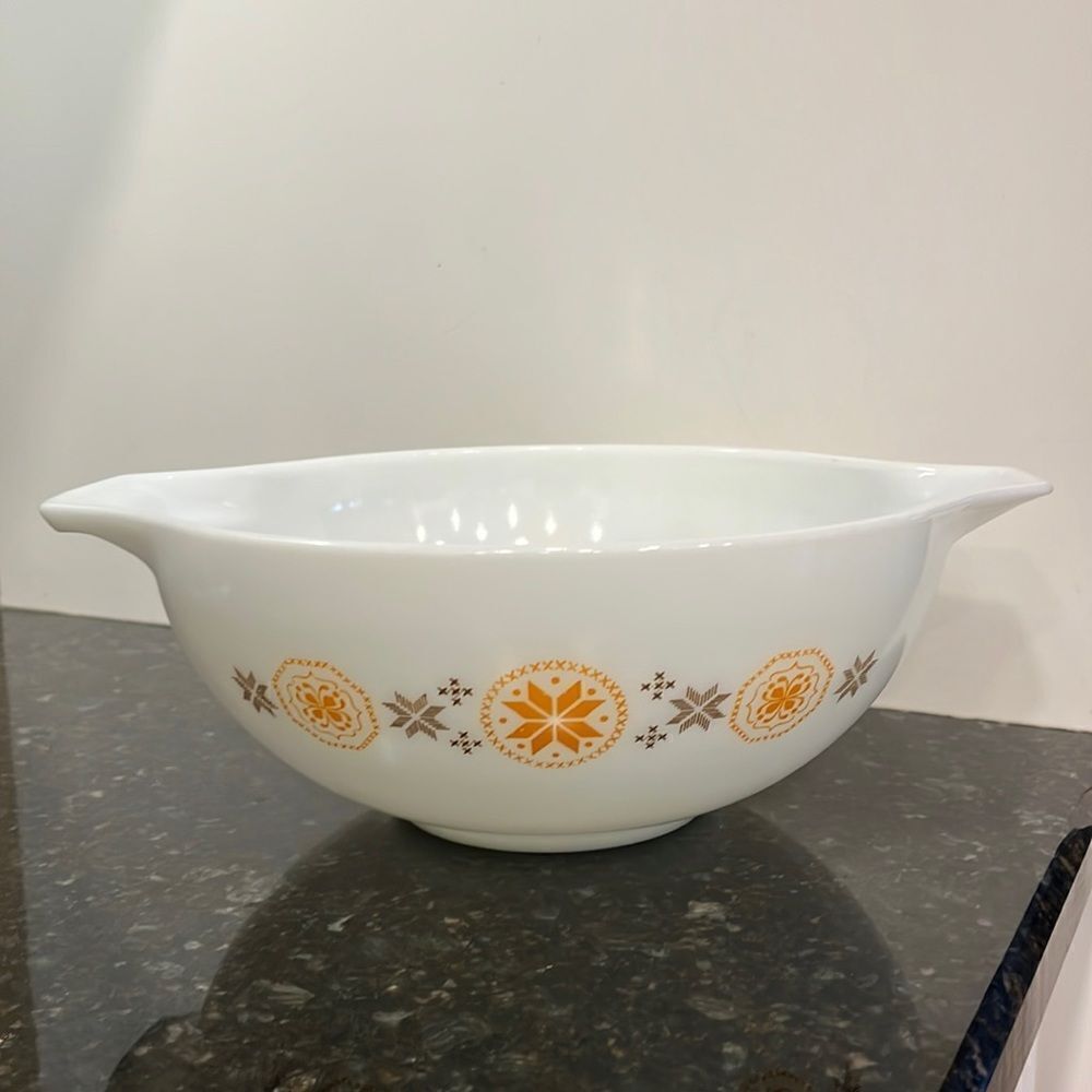 Vintage Pyrex Cinderella Bowl #444 Town and Country Large 4 Qt. Nesting …